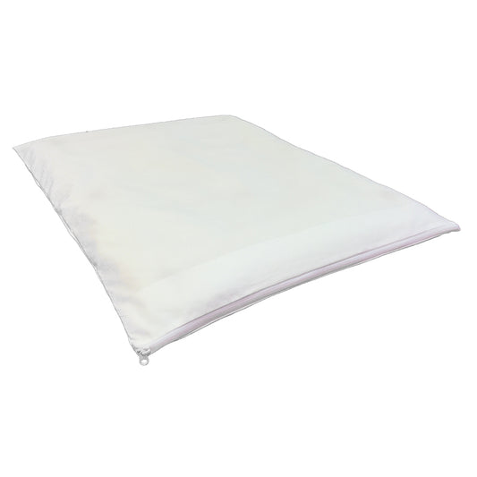 ProtecSom cotton dust mite barrier duvet encasement on white background